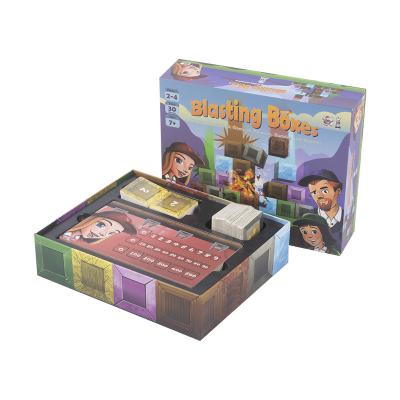 China Ludo Sling Puck Pequeno Mundo Jogos de Tabuleiro Papel de Cartão Fabrica OEM à venda