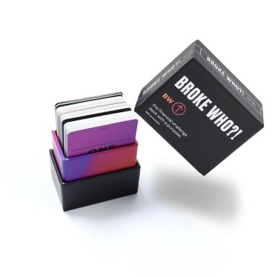 China Jogo de cartas para dívida financeira personalizada à venda
