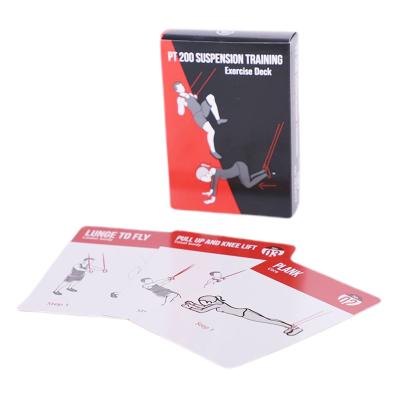 Κίνα κάρτα Workout παιχνιδιού 87x126mm προς πώληση