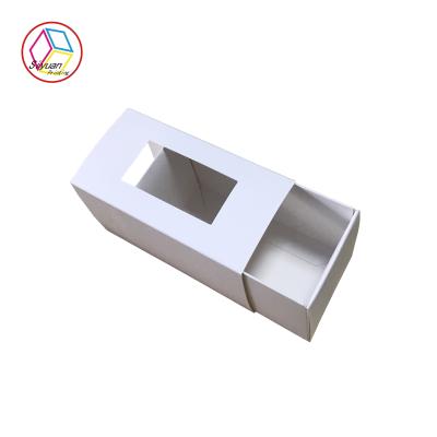 China Recycled Materials White Paper Food Cake Cookie Box for sale