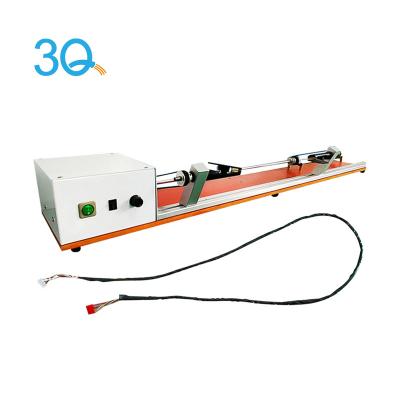 China Semi-auto Wikre Winding And Binding Machine 3Q PVC Wire Full-Wrap Strip Winding Machine for sale