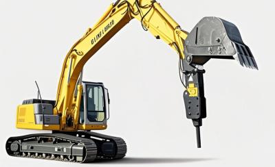 China The crushing bucket excavator crushing bucket has a high output and is a crushed stone bucket for sale
