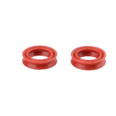 中国 Hydraulic Shaft Black Silicone NBR/FKM/EPDM V-Ring Rubber Seal Ring Manufacturer Custom Nonstandard 販売のため