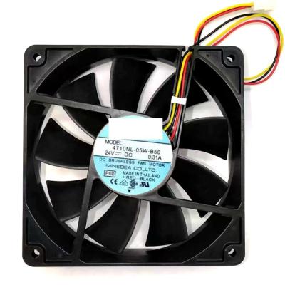 China New 12cm frequency converter hotel fan mute fan 12025 24V 0.31a 4710nl-05w-b50 for sale