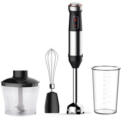 China Variable Speed 850W 3 in 1 Stainless Steel Hand Blender Set with Beater and Chopper Plus Bowl and Beaker | Stepless Plus Turbo Speed for sale