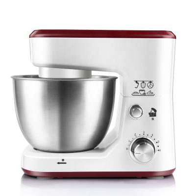 China Beater Ejector Button 500W Stand Mixer with 4L Stainless Steel Bowl 6-Speed Kitchen Tilt-Head Electric Food Mixer, Dough Hook, Beater, Beater and Spatula for sale