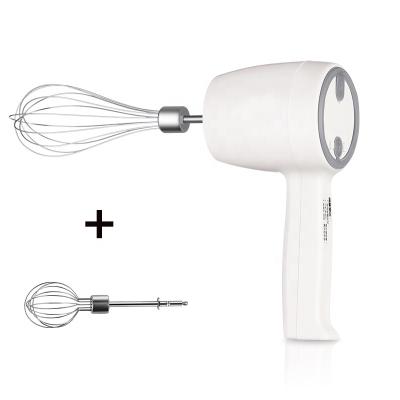 China Cordless Electric Convenient Hand Mixer 20W Rechargeable Hand Blender 5 Speed Hand Mixer With Turbo Function for sale