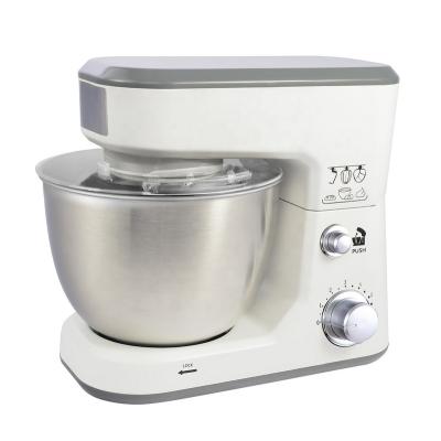 China Electric Food Stand Mixer 6-Speed Stand Mixer 500W Ejector Button Kitchen Mixers Tilt Head Mixers with 4 Liter Stainless Steel Bowl for sale
