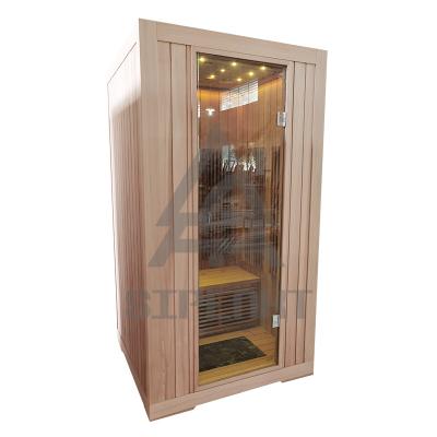 China Computer Control Panel Seepex Lightwave Traditional Indoor Wooden Room XIR Comfortable Sauna Room Room for sale