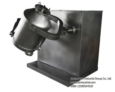 China mezclador de acero 3D, tipo de los stainles automáticos mezclador, mezclador del polvo de la comida, mezclador del oscilación del polvo con el oscilación tridimensional en venta