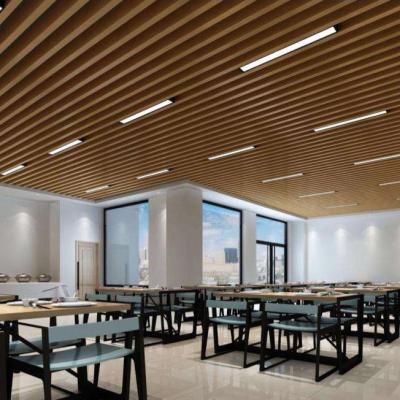 China El techo linear de aluminio del panel de Lgiht del techo del LED enciende la tira 20W formada en venta