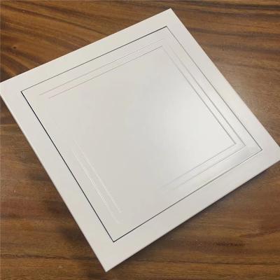 China 450x450 suspendió la cerradura del empuje del panel de acceso del techo para la pared del techo en venta