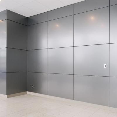 China Grueso perforado sólido inconsútil del impermeable 3m m del panel de la fachada en venta