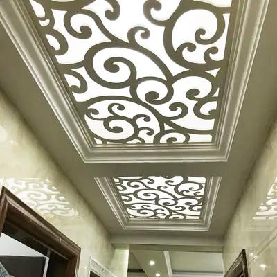 China Fireproof Laser Cut Metal Screen Panels 2mm Transfer Printed Heat Transfer Finished for sale
