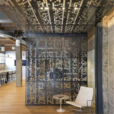 China CNC Outdoor Laser Cut Panel Powder Coated For Garden Partition for sale