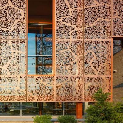 China Revestimiento perforado exterior de la fachada panel la absorción sana ISO9001 en venta