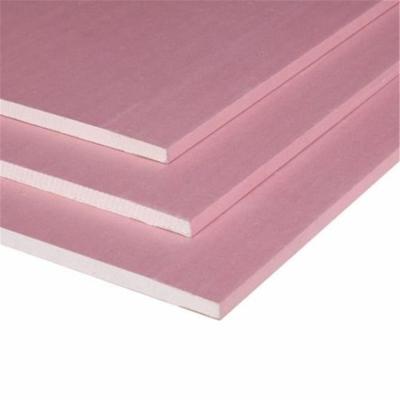 China Non Perforated Fire Retardant Gypsum Board 12mm 1200x3000mm Square Edge for sale