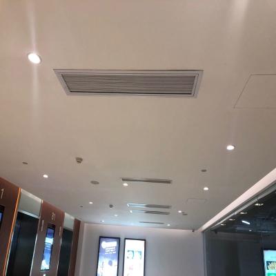 China Difusor de aire de techo cuadrado de aluminio personalizado Difusor de aire de 4 vías en venta