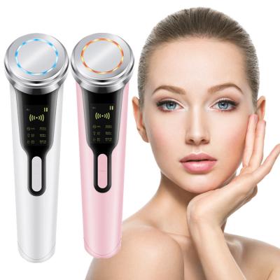 China 2020 New Arrival Beauty Pore Shrinking Device Hot Galvanic Ion Beauty Skin Care Facial Massager EMS for sale