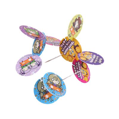 China Hot cartoon toy 2021 OEM promotional gifts pp puzzle educational tazo card pogs puzzle toys for kids for sale