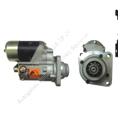 China Excavator Isuzu 6HH1 6HE1 Starter Motor 1-81100-3381 Starter Motor With 9T 12V 2.0KW For Excavator Engine Spare Parts for sale