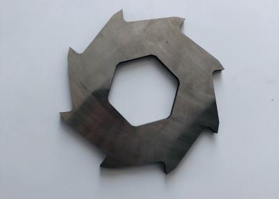 Chine Lames de défibreur d'axe de double d'OEM de lames de machine de défibreur de W5SiCr 20mm à vendre