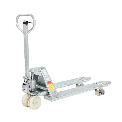 China Sinolift China NAG Heavy Duty Design Galvanized And Stainless Steel Hand Pallet Jack Or Truck for sale