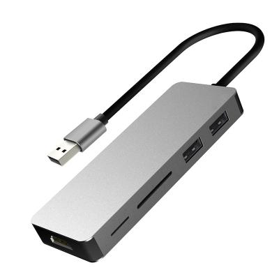 China USB3.0 Devices 5 In 1 USB C Hub High Speed 5 Gbps Laptop Type With Hd(-MI) Usb Reader TF SD Card 3.0 Usb2.0 for sale