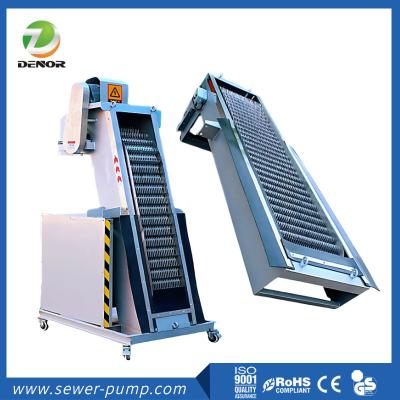 China Ecrã de barra mecânica de aço inoxidável para estação de tratamento de esgoto à venda