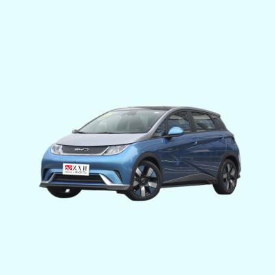 China The 5 passenger hatchback electric grey BYD Dolphin with a great price is used for a high speed-up range of 405km for sale