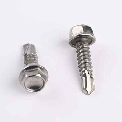 China Anticorrosive Factory Wholesale GB1586 Stainless Steel 304 316 Hexagon Socket Self Tapping Screw With Drilled Tail for sale