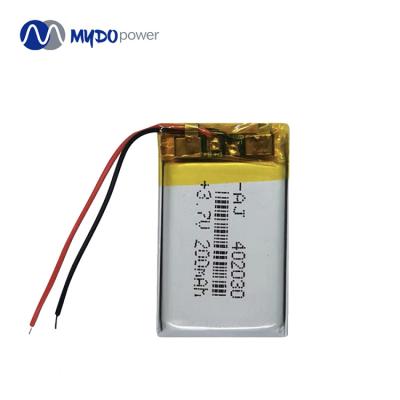 China Long Cycle Life Lithium Ion Polymer Rechargeable Battery 454261 3.7v 2200mah for sale