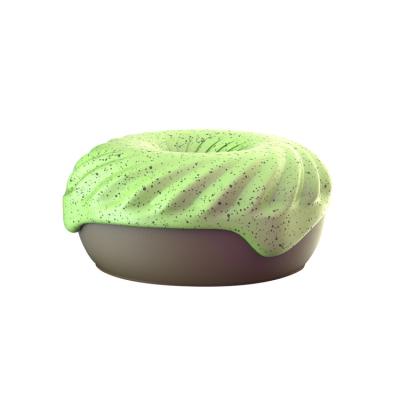 中国 Creative Pet Supplies Doughnut Cat Nest Fragrance Deodorant Solid Air Freshener Cat Dog Nest Odor Removal Kit 販売のため