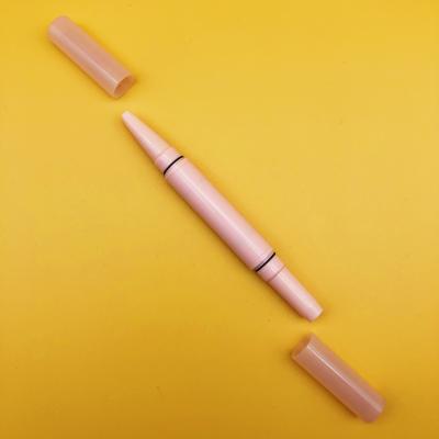 China Tubos de batom de cabeças duplas Esponja de sombra de olho Esponja de contorno de contorno de contorno embalagem cosmética à venda