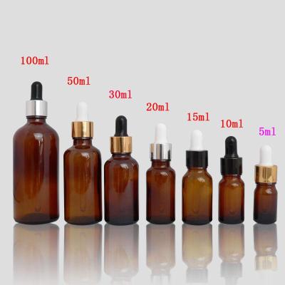 China Popular 5ml 10ml 15ml 20ml 30ml 50ml 100ml 150ml Essential Oil Glass Essential Oil Bottles for sale
