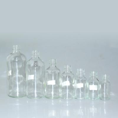 China High Quality Wholesale Custom Hot Sale Hair Oil Oil Bottle 20ml Essential Transparent Glass Bottles Personal Care for sale