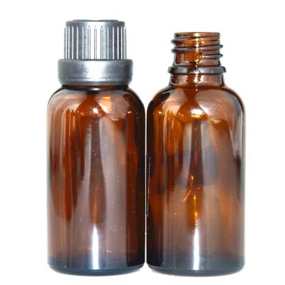 China Personal Care 10ml Amber Rose Gold Dropper Bottle for sale