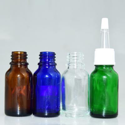 China Professional Personal Care Manufacturer 30ml Green Essential Oil Glass Bottles With Plastic Dropper Cap for sale