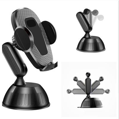 China Mini Portable Adjustable 360 Degree Rotating Car Phone Holder Car Cell Phone Mount Cell Phone Table Stand for sale