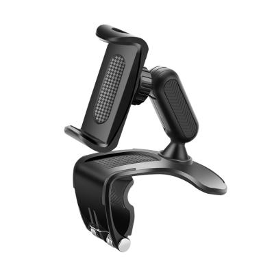 China Mini Portable Adjustable 360 Degree Rotating Car Phone Holder Car Mobile Phone Mount for Dashboard for sale