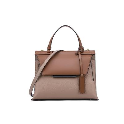 China 2022 new fashion cowhide sling PORTABLE shoulder messenger purses wholesale and custom made for ladies genuine leather women handbag for sale