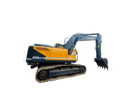 China High quality low cheap price used excavator Hyundai R220LC-9S crawler second-hand excavator 1.05M³ for sale