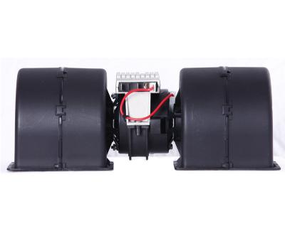 China KEAO Radiator Bus Air Conditioning Fan DC Brush Motor Fan 12V/24V 3/4 Speed Resistor Replace China Factory 313mm Length SPAL 008 for sale