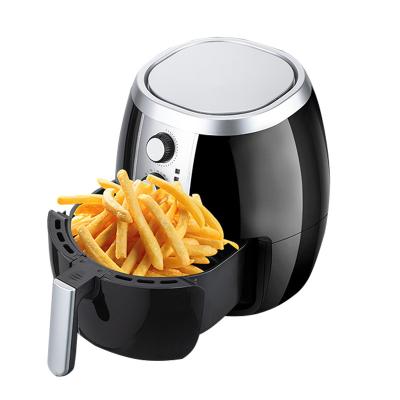 China Commercial High Speed Thermostat Control 6L Easy Clean Adjustable Oil Minus Electric Power Air Fryer for sale