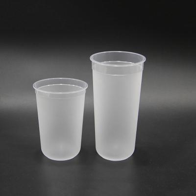 China Eco - Friendly Disposable Custom Plastic Coffee Cup With Lid for sale