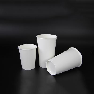 China Factory Price Disposable Custom Logo Disposable Takeaway Paper Coffee Cups for sale