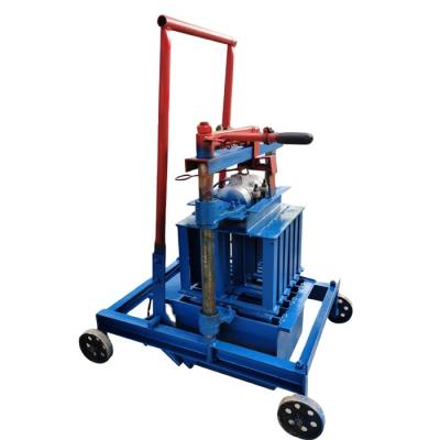 Κίνα Building Material Shops 2-45 Manual Cement Cavity Concrete Block Casting Machine Fly Ash Brick Making Machinery προς πώληση