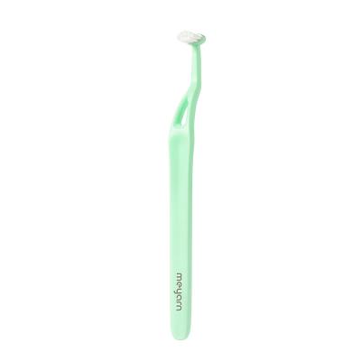 China High Quality Handle Orthodontic Long Soft Bristle Care Use Braces Orthodontic Planting Toothbrush for sale