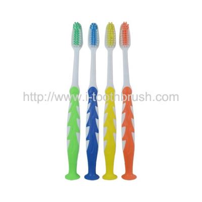 China Factory Price Disposable Adult Toothbrush With Suction for sale
