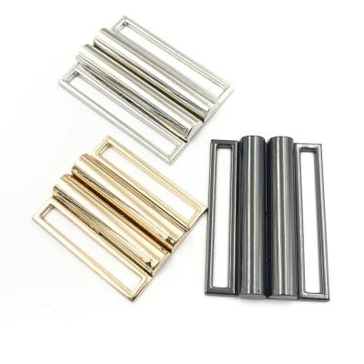 China Customize design high qaulity fashion metal custom belt buckles for women band belt hook buckle for sale